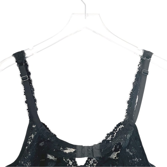 La Perla Black Lace Underwire Bra 40D Made In Italy - Picture 3 of 11